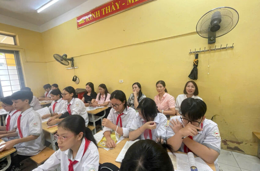  ❤️Dự giờ thăm lớp – hoạt động thường niên của nhà trường❤️